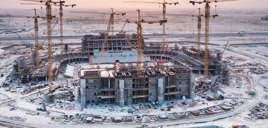 Qatar 2022 World Cup stadium progress shown in aerial pictures