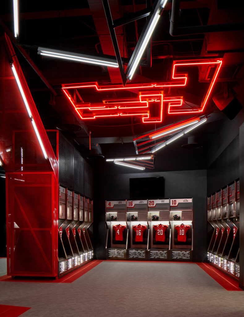 The future stadium: Next-gen technology, modern locker rooms and advanced security