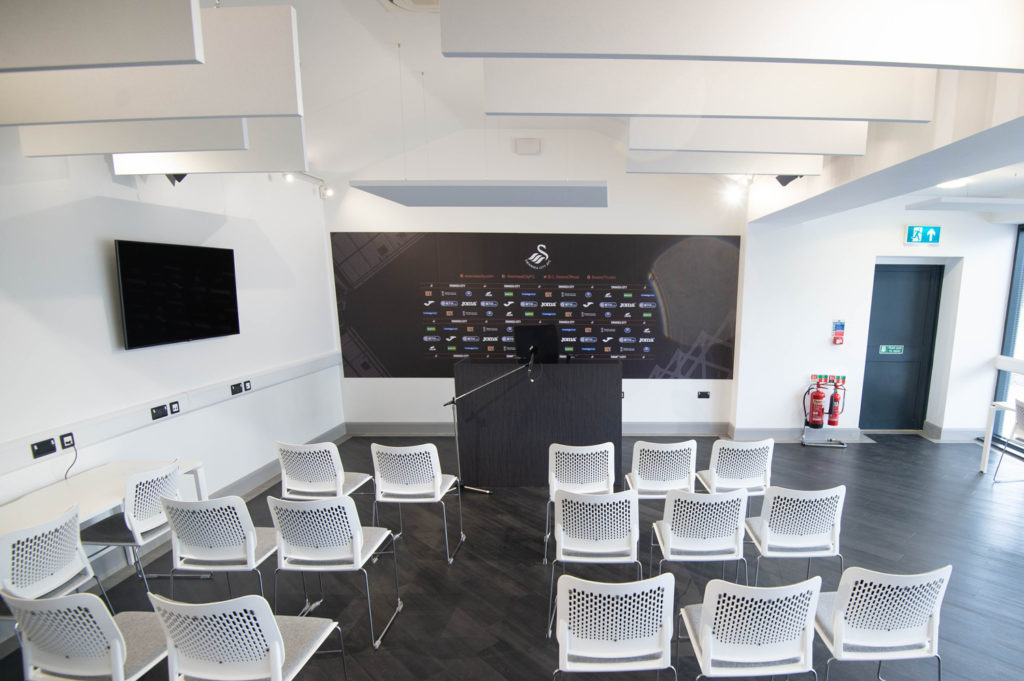 Swansea City FC’s state-of-the-art media center 