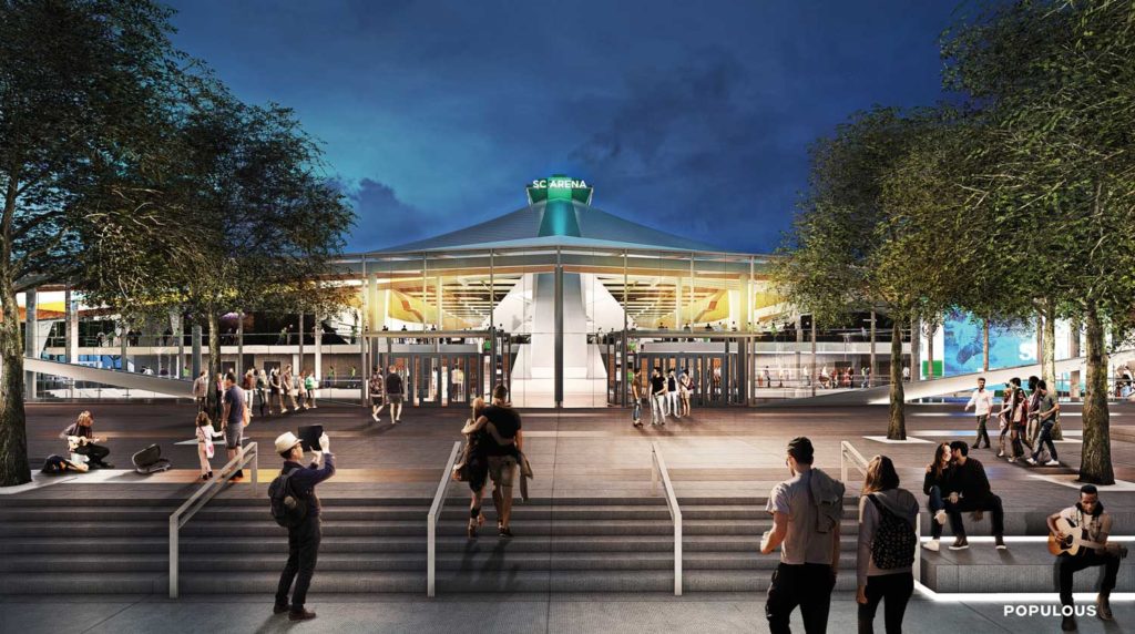 Seattle’s KeyArena breaks ground and announces new NHL team 
