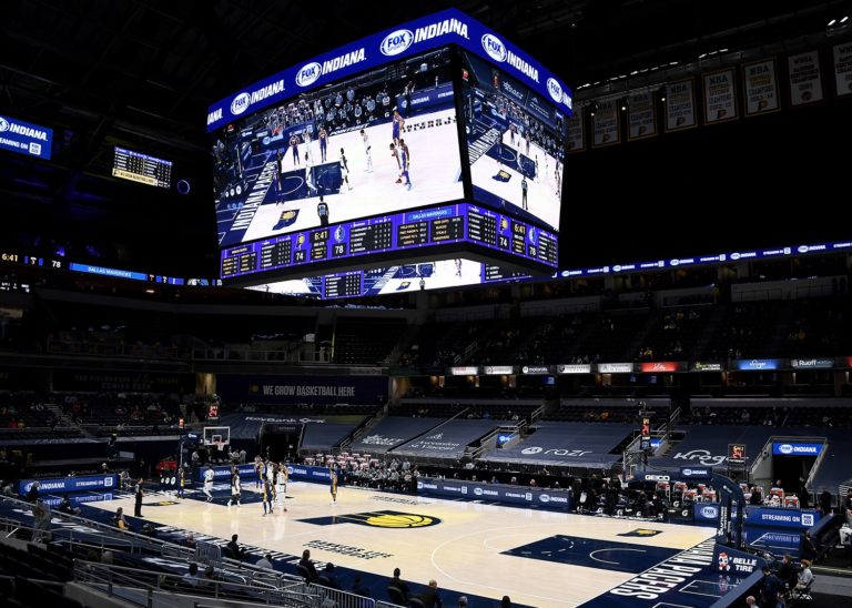 Pacers' reveal new center-hung scoreboard and LED display upgrades at ...