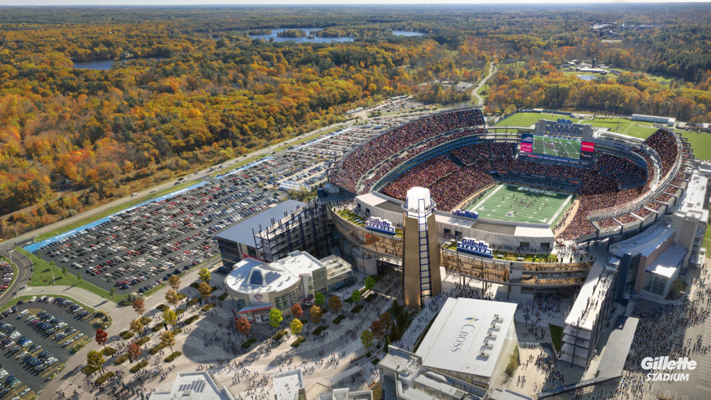 Gillette Stadium renovation to be carried out by Suffolk Stadia Magazine