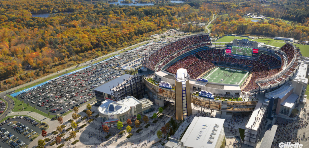 Gillette Stadium renovation to be carried out by Suffolk Stadia Magazine